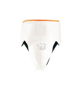 Service OEM – Protège-entrejambe et protège-guêtres légers 100 % cuir anti-transpiration pour MMA et boxe, avec couleur/logo/taille personnalisables - Product Image 1