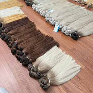 100% cabello de trama recta de hueso humano vietnamita disponible de alta calidad muy brillante sin enredos grandes en stock varios colores - Product Image 5