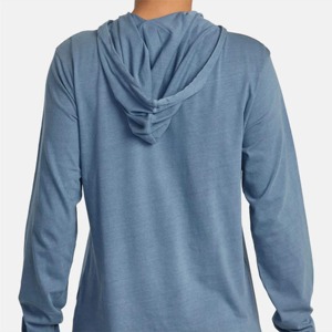 Sudadera con Capucha Urbana Informal para Hombre, de Algodón de Peso Medio, Cómoda, a la Moda, para Invierno, Impermeable y Resistente al Viento - Product Image 5