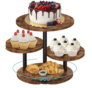 Soporte Giratorio de Tres Niveles para Pastel - Product Image 4