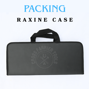 Kit d'outils de fermeur avec marteau de fermeur, outil de test de sabot, pince à sabot, couteau à abcess, couteau à sabot courbé et pioche à sabot de base - Product Image 6