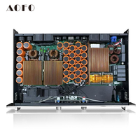 Amplificateur de puissance audio numérique 1800W 2 canaux avec écran LCD, audio haute résolution, sortie XLR haute puissance, professionnel pour DJ, enceintes PA, caissons de basses