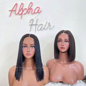 Mèches de cheveux humains lisses à cuticules alignées de qualité Remy préférées du client Perruque Vietnam à dentelle complète Tissage de cheveux - Product Image 1