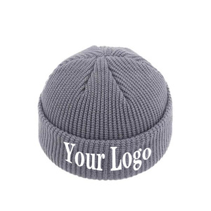 Unisex Acrylic Beanie Hat Solid Yellow Color Knitted <b>Winter</b> <b>Cap</b> Casual Style for Adults 56-58CM - Product Image 4
