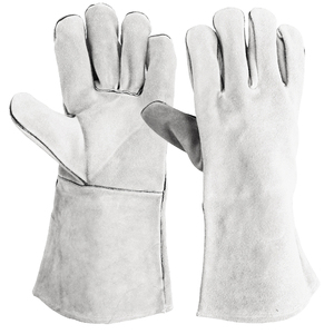 Top Quality Breathable Leather Welding Work Safety <b>Gloves</b> Hand Protection Extreme Heat Resistant Welder Working <b>Gloves</b> - Product Image 1