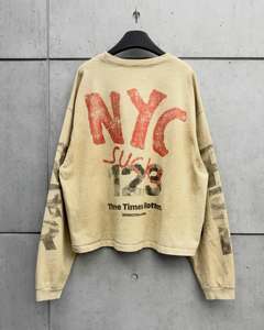 เสื้อสเวตเชิ้ตคอกลมโอเวอร์ไซส์ พิมพ์ลาย Three Times Rotten สไตล์สตรีทแวร์ ยูนิเซ็กส์ แขนยาว สำหรับฤดูใบไม้ร่วง - Product Image 6
