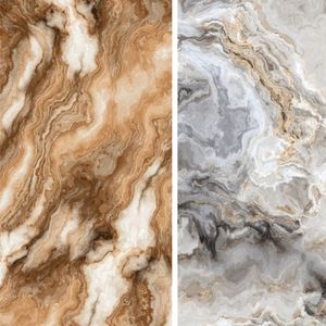 Carreaux de revêtement mural en porcelaine émaillée sculptée 600x1200, texture luxueuse, finition haute brillance, pour projets immobiliers commerciaux haut de gamme - Product Image 4