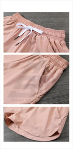 Nouveaux shorts de plage en toile pour hommes et femmes, séchage rapide, respirants, 100% polyester, imprimés par transfert thermique, avec cordon de serrage - Product Image 6
