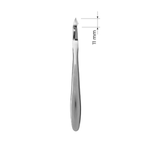Prix d'usine, qualité supérieure, acier inoxydable, pointe de 11 mm, double ressort, finition polie, ouverture large, NC -11-11, coupe-cuticules - Product Image 6