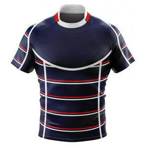 Conjunto de Uniforme de Rugby Unisex Transpirable y Económico, Camiseta de Rugby Sublimada Personalizada al por Mayor, Jersey de Equipo 100% Poliéster Ecológico de Secado Rápido - Product Image 6