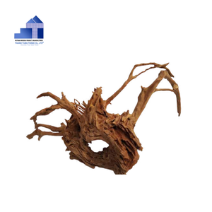 Nueva Decoración Ecológica para Acuarios de Madera Natural y Acero Inoxidable, Forma Única, Procedente de Vietnam - Product Image 1