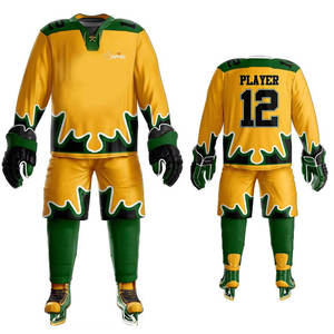 Uniforme de Hockey sobre Hielo 100% Poliéster Transpirable, Jersey de Equipo de Alta Calidad, Ropa Deportiva Personalizable - Product Image 2