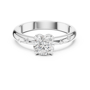 Heartlace jewels Bague de mariage 10K pour femme avec grosse pierre - Product Image 6