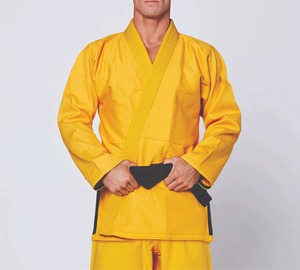 ODM Karate Suit Custom Design Logo Cotton Gi White Black WKF Style Wholesale Manufacturer - Product Image 4
