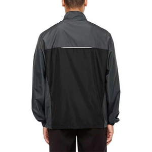 Premium Quality 2025 Custom OEM Men's Windbreaker <b>Jacket</b> with Elastic Casual <b>Jacket</b> with Zipper for Winter - Product Image 2