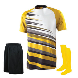 ชุดกีฬาล่าสุดจากโรงงาน รับผลิตชุดฟุตบอลและรักบี้พร้อมโลโก้ตามสั่ง ผลิตตามแบบ OEM ผ้าโพลีเอสเตอร์ ชุดฟุตบอลปรับแต่งได้ - Product Image 1