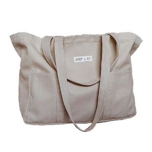 Bolsos Tote para Mujer, Bolsos de Compras, Bolsos de Lona para Mujer, Bolsos Tote de Gran Capacidad con Cierre de Cremallera en Varios Colores - Product Image 1