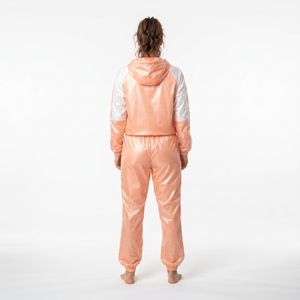 ชุดเซ็ตเสื้อผ้ากีฬาสองชิ้นแบบลำลองทรงโอเวอร์ไซส์ขายส่ง - Product Image 6