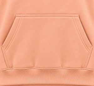 Sweat-shirt à capuche oversize unisexe, couleur unie, tissu French Terry, coupe classique, manches longues, vêtement décontracté - Product Image 4