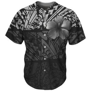 Camisetas de béisbol de manga de cuarto Diseño y tamaños personalizados Uniforme de Jersey de sublimación de béisbol de longitud regular. - Product Image 5