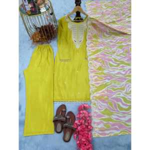 Vestidos de Noche de Diseñador, Elegantes, para Fiesta, Conjunto de Top y Dupatta para un Look Elegante - Product Image 2