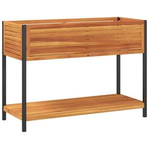 Jardinières en bois naturel aux tons variés, pots et jardinières à fleurs - Product Image 6