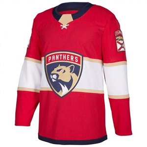 Camiseta de Hockey sobre Hielo Personalizada, Uniforme de Equipo Sublimado, Camiseta de Hockey Transpirable de Poliéster, Fabricante y Proveedor OEM - Product Image 1
