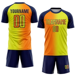 Conjunto de Uniforme de Fútbol Personalizado, Ropa Deportiva con Control de Humedad, con Logotipo del Patrocinador, Nombre del Jugador, Número y Personalización de Color - Product Image 1