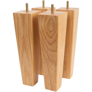 Premium Wooden Sofa <b>Support</b> <b>Legs</b> Durable Solid Wood Furniture <b>Legs</b> for Modern Hotel Lounge Home and Office Furniture - Product Image 1