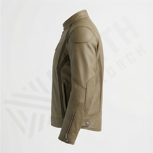 Veste de moto en cuir véritable pour homme de qualité supérieure, nouvelle arrivée, vestes de moto d'hiver, protections amovibles, personnalisables - Product Image 3