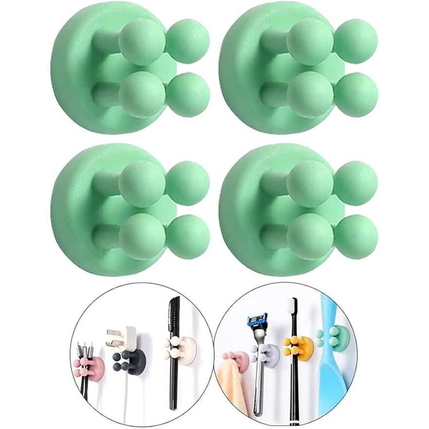 4 pezzi di colore verde