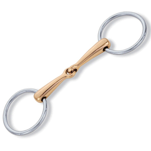 Bocado de Acero Inoxidable con Anillo Suelto para Caballo, Suave, para Entrenamiento y Control, Equipo Ecuestre Duradero - Product Image 1