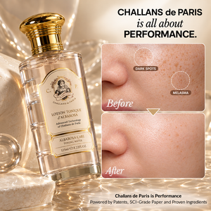 CHALLANS De <b>PARIS</b> Lotion Tonique Anti-Mela Complex with Hyaluronic Acid-Luxury Hydrating Face Treatment - Product Image 1