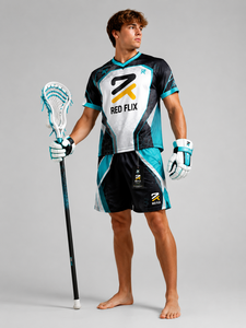 Uniforme de lacrosse atlético diseñado para velocidad, agilidad y comodidad con tela de primera calidad y rendimiento moderno. - Product Image 1