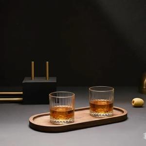 Plateau de service rectangulaire en bois massif, grand plateau alimentaire en bois naturel pour le pain, la viande, les desserts et les fêtes - Product Image 3