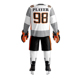 <b>Hot</b> Sale High Quality Custom Designed Ice Hockey Uniform Wear New Fashionable Hockey Jersey Set Anti-UV Protection Unisex Adult - Product Image 5