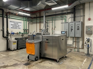Innovador Procesador de Residuos Alimenticios Comerciales de 650 kg, Sistema de Compostaje con Motor de 2 HP, Máquina de Acero Inoxidable para Residuos Orgánicos - Product Image 3
