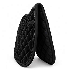 Selle d'équitation anglaise tout usage matelassée en coton personnalisée pour la vente en gros, avec rembourrage en polyester et sangle de selle - Product Image 2