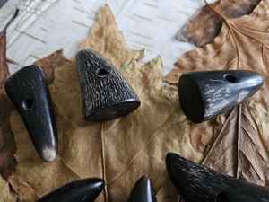 Botón de Cuerno Natural Pulido, Hecho a Mano, Ecológico, Duradero, con Forma Natural, para Proyectos de Artesanía, Alta Calidad, AZ ENTERPRISES - Product Image 4