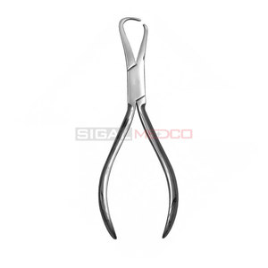 Pince manuelle en acier inoxydable allemand de qualité supérieure pour l'extraction dentaire, le retrait de couronnes et de bridges, et l'orthodontie CE - Product Image 4