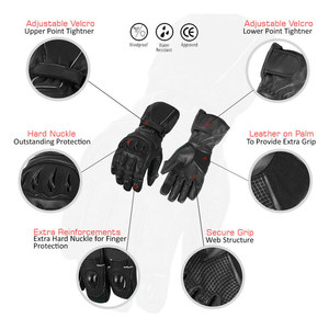 Guantes de Motociclismo Personalizados Premium para Hombre, para Ciclismo Deportivo, Uso Casual y Motociclismo, Precio al por Mayor, Hike Impex - Product Image 3