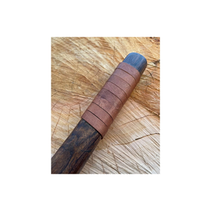 Martillo Vikingo de Acero de Damasco Forjado a Mano con Mango de Madera y Acero, Textura Antideslizante, Herramienta Industrial de Alta Resistencia, Personalizable OEM - Product Image 3