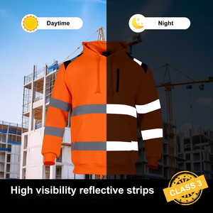 Sudaderas Térmicas de Seguridad Avanzadas, Construcción de Tela Transpirable con Bolsillos Funcionales para Personal de Seguridad Profesional - Product Image 5