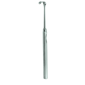 Premium Mannerfelt Saddle <b>Hook</b> Fenestrated Stainless Steel <b>Plastic</b> Surgery Instrument CE Certified Surgical Tool Java Surgical - Product Image 1