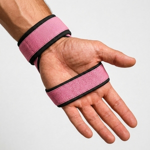 Correas de Levantamiento de Pesas Profesionales al por Mayor, Diseño en Forma de 8, Resistentes, Antideslizantes, Ecológicas, Acolchadas con Algodón y Neopreno, Alta Elasticidad - Product Image 4