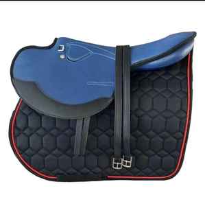 Silla de montar sintética TRIDENT INTERNATIONAL TI101OA012 personalizada al por mayor ODM para carreras de caballos, silla de montar inglesa para carreras de caballos - Product Image 1