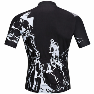 Maillot de cyclisme pour hommes, respirant, léger, à manches courtes, séchage rapide, évacuation de l'humidité - Product Image 6
