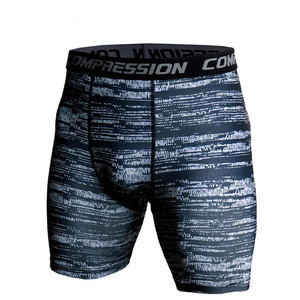 Shorts de sport pour hommes, élastiques, compressifs, respirants, à séchage rapide, pour la musculation, le fitness, les joggings décontractés - Product Image 6