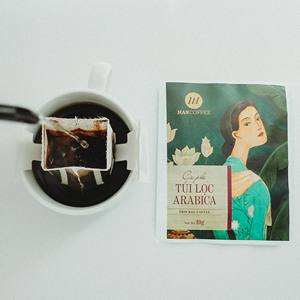 HANCOFFEE Sachets de café filtre 100% Arabica 10g x 10pcs/Boîte Infusion instantanée OEM disponible Échantillon gratuit - Product Image 2