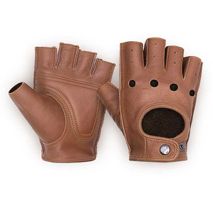Gants de cyclisme mi-doigts antidérapants personnalisables OEM de haute qualité avec fermeture auto-agrippante, unisexe, pour activités sportives et de plein air - Product Image 2
